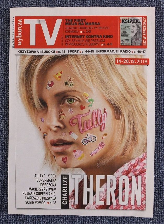 WYBORCZA TV magazine side cover 14 December 2018