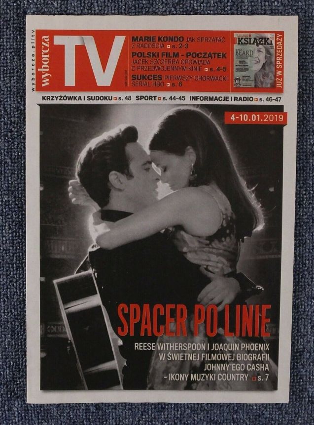 WYBORCZA TV magazine side cover 4 January 2019