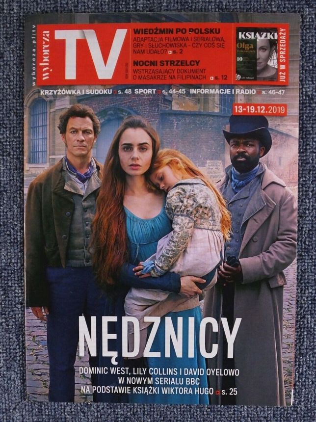 WYBORCZA TV magazine side cover 13 December 2019