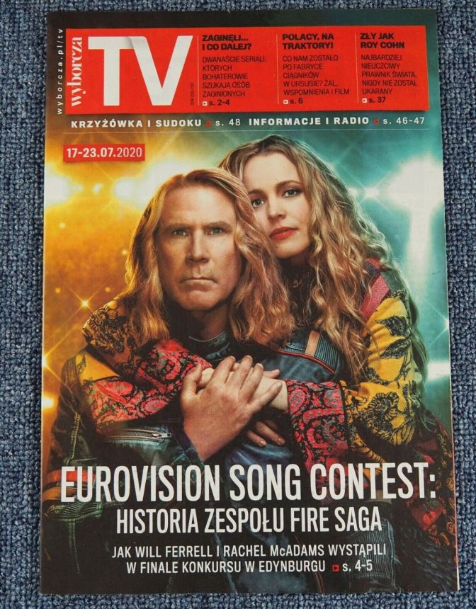 WYBORCZA TV magazine side cover 17 July 2020