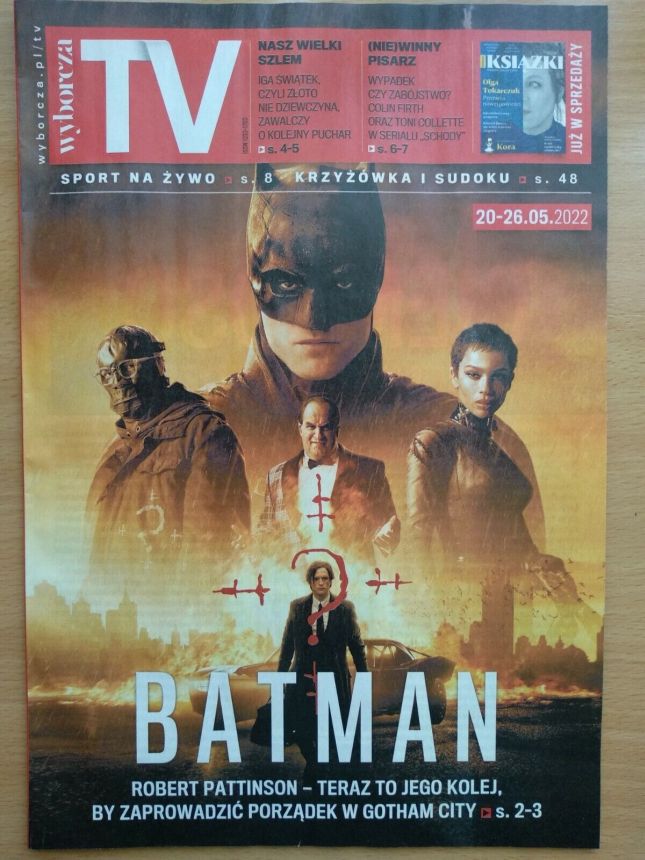 WYBORCZA TV magazine side cover 20 May 2021