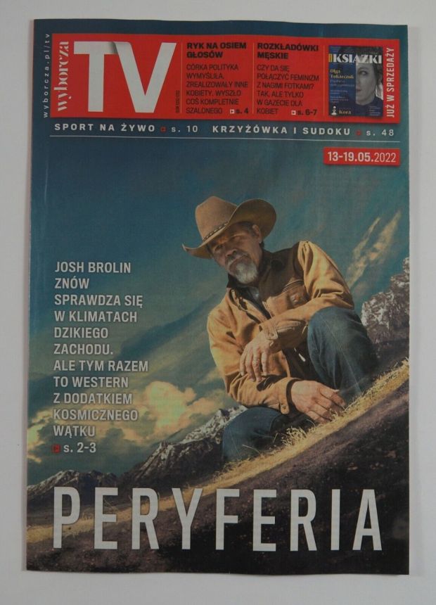 WYBORCZA TV magazine side cover 13 May 2022