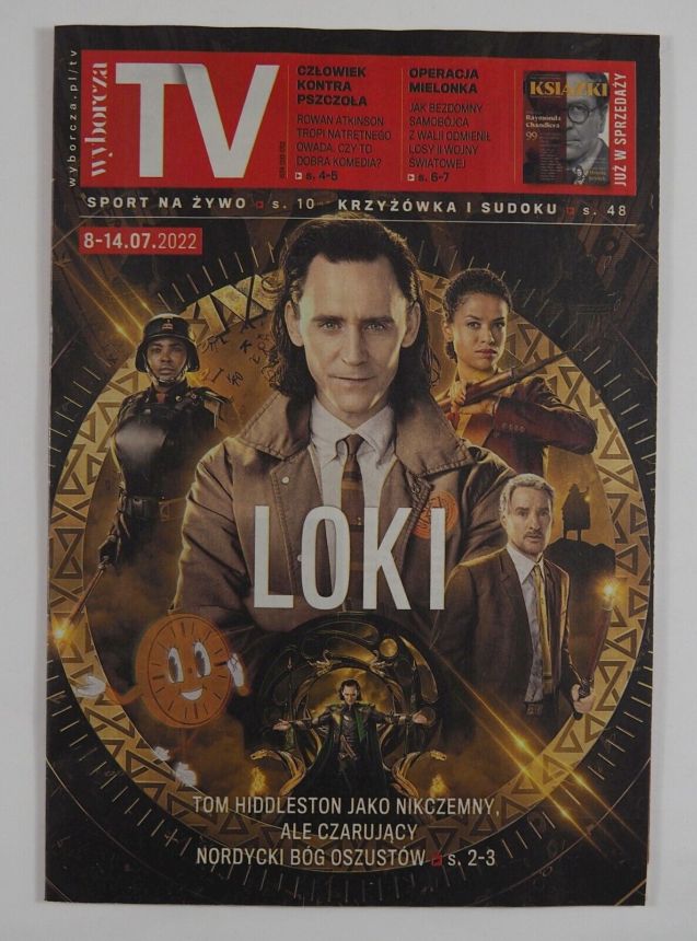 WYBORCZA TV magazine side cover 8 July 2022