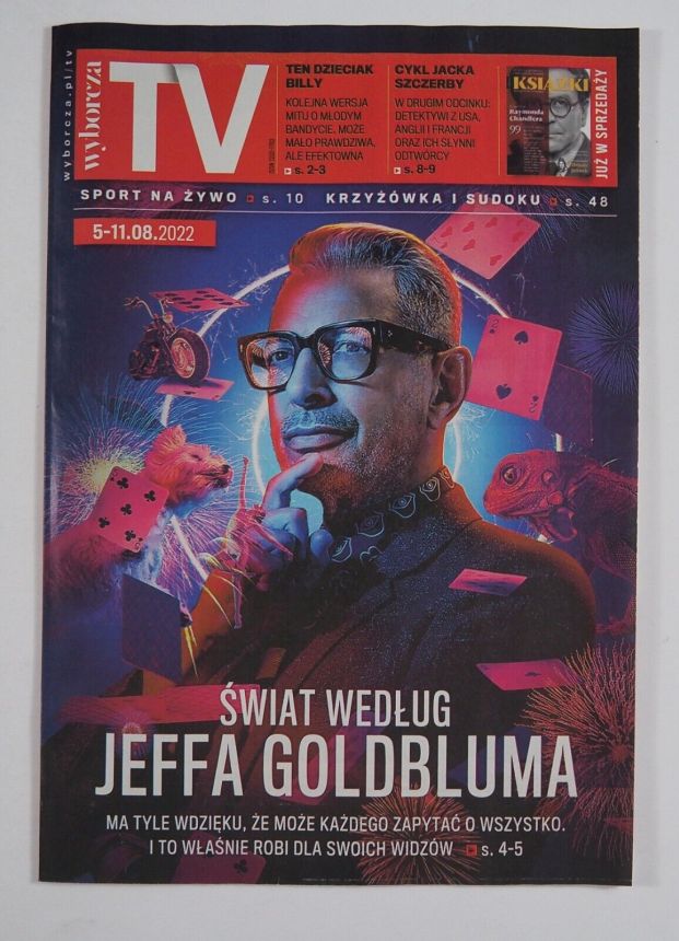 WYBORCZA TV magazine side cover 5 August 2022