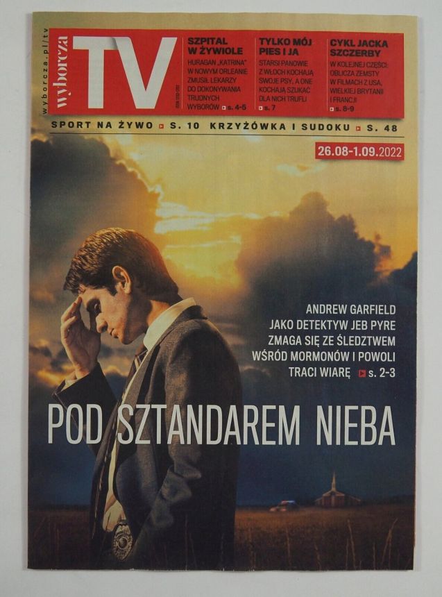WYBORCZA TV magazine side cover 26 August 2022