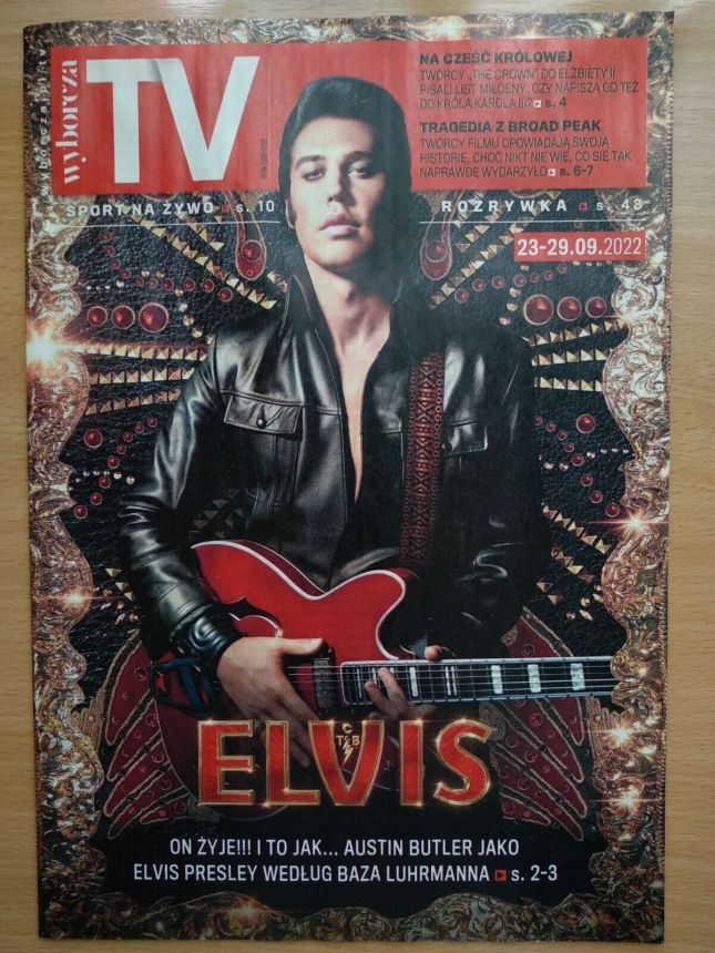 WYBORCZA TV magazine side cover 23 September 2022