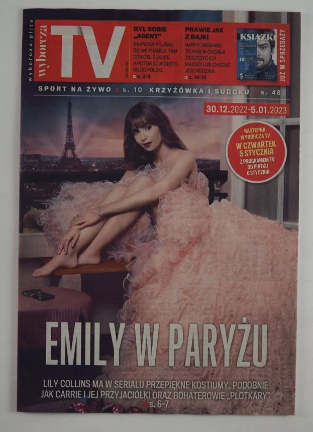 WYBORCZA TV magazine side cover 30 December 2022