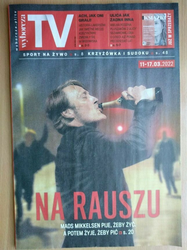 WYBORCZA TV magazine side cover 11 March 2022