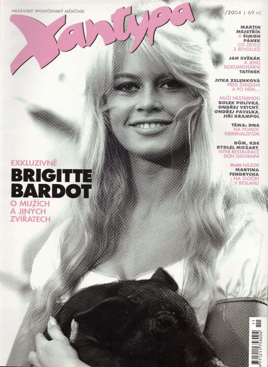XANTYPA magazine side cover Issue 11   2004