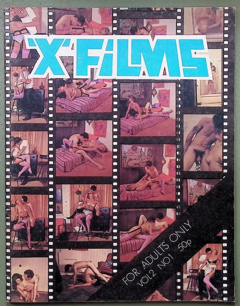 X-FILMS magazine side cover  Vol 2 No 1  1971