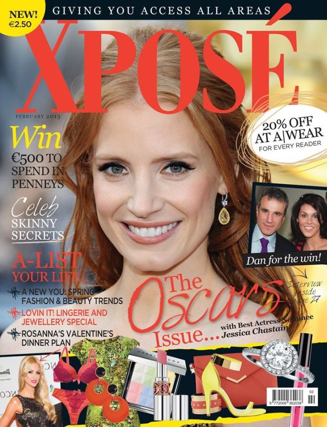 XPOSE IRELAND magazine side cover  February 2013