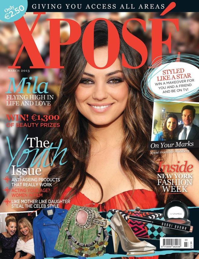 XPOSE IRELAND magazine side cover  March 2013