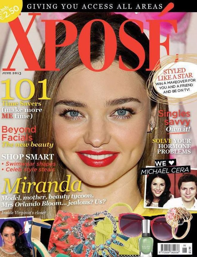 XPOSE IRELAND magazine side cover  June 2013