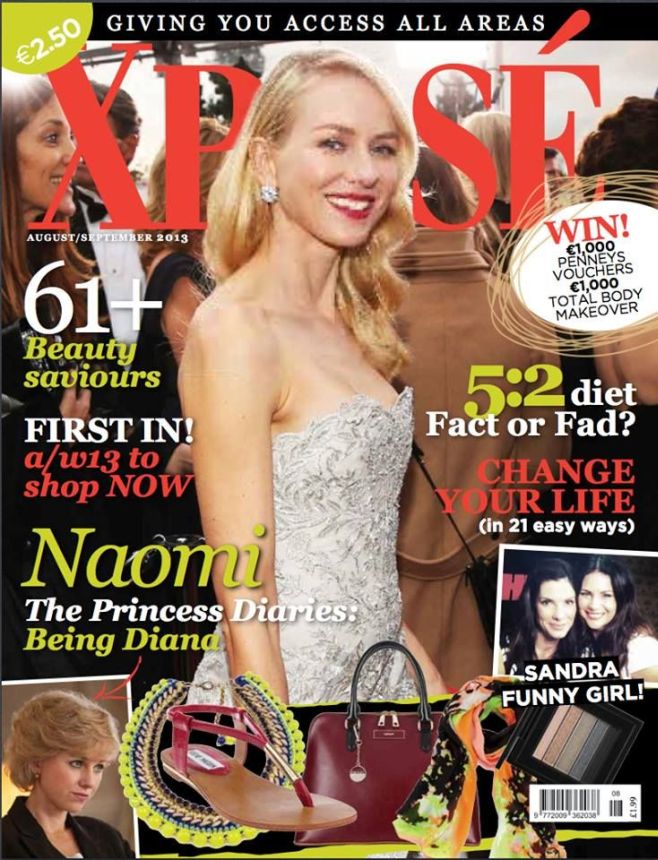 XPOSE IRELAND magazine side cover  August/September 2013