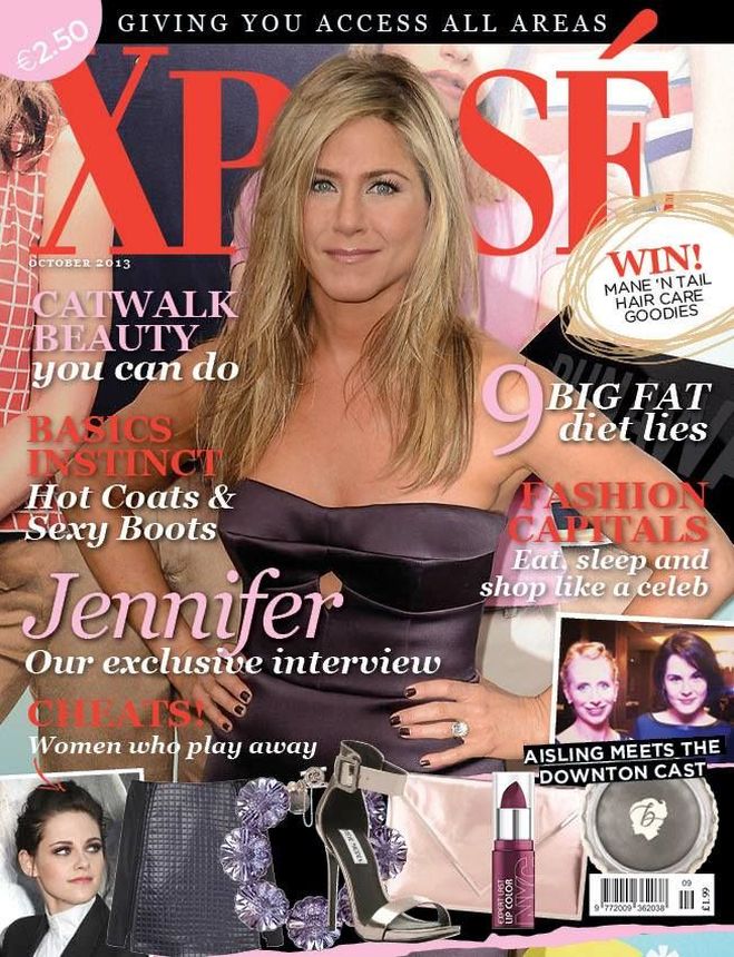 XPOSE IRELAND magazine side cover  October 2013