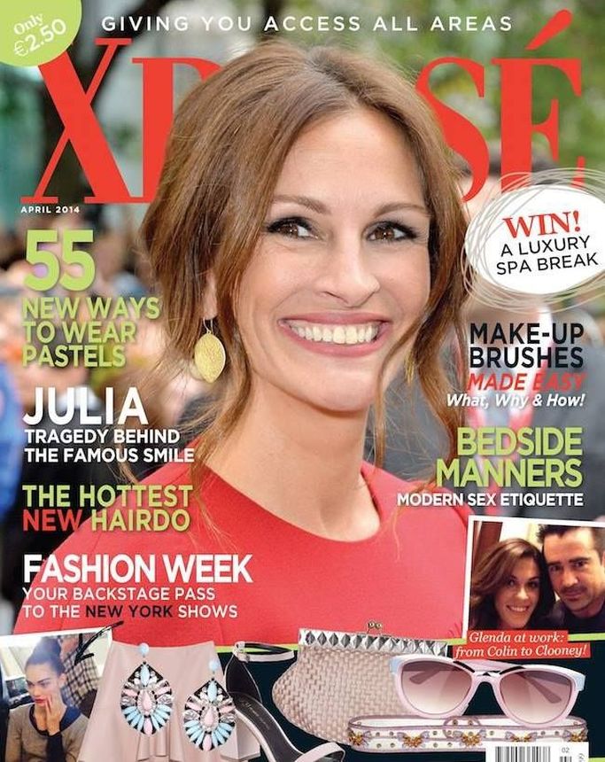 XPOSE IRELAND magazine side cover  April 2014