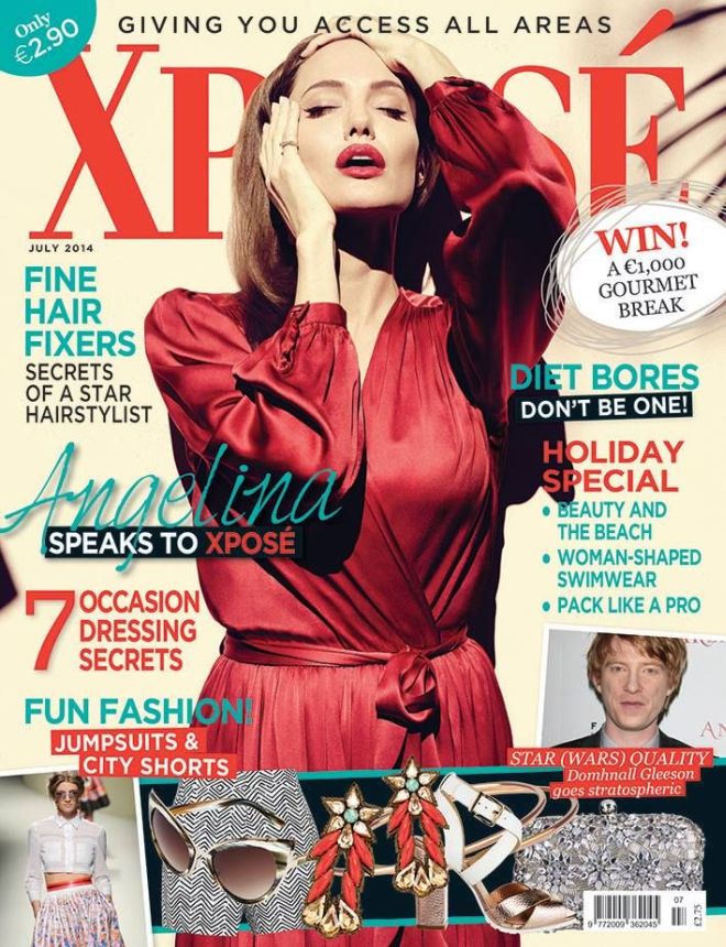 XPOSE IRELAND magazine side cover  July 2014