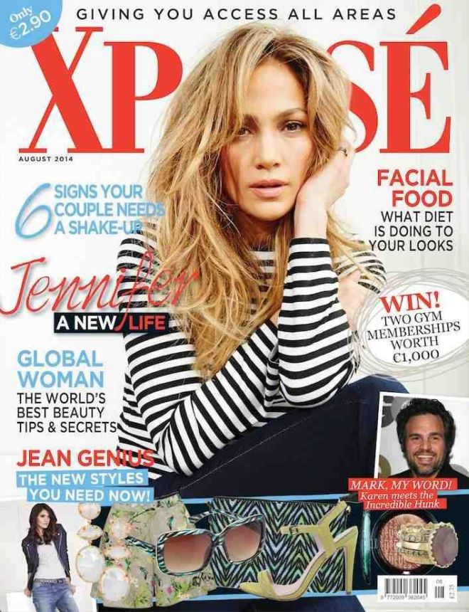 XPOSE IRELAND magazine side cover  August 2014