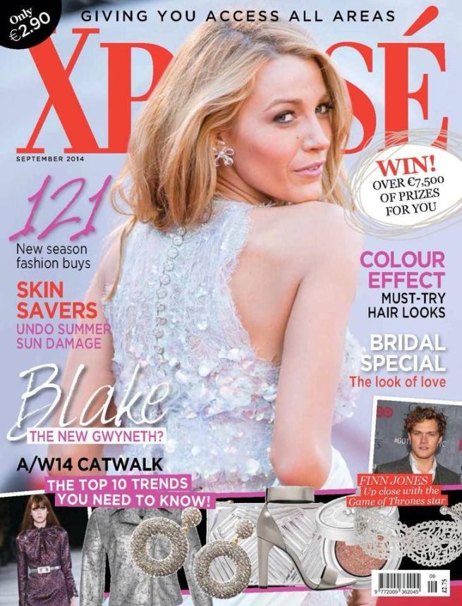 XPOSE IRELAND magazine side cover  September 2014