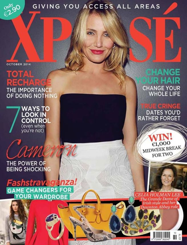 XPOSE IRELAND magazine side cover  October 2014