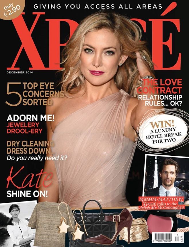 XPOSE IRELAND magazine side cover  December 2014