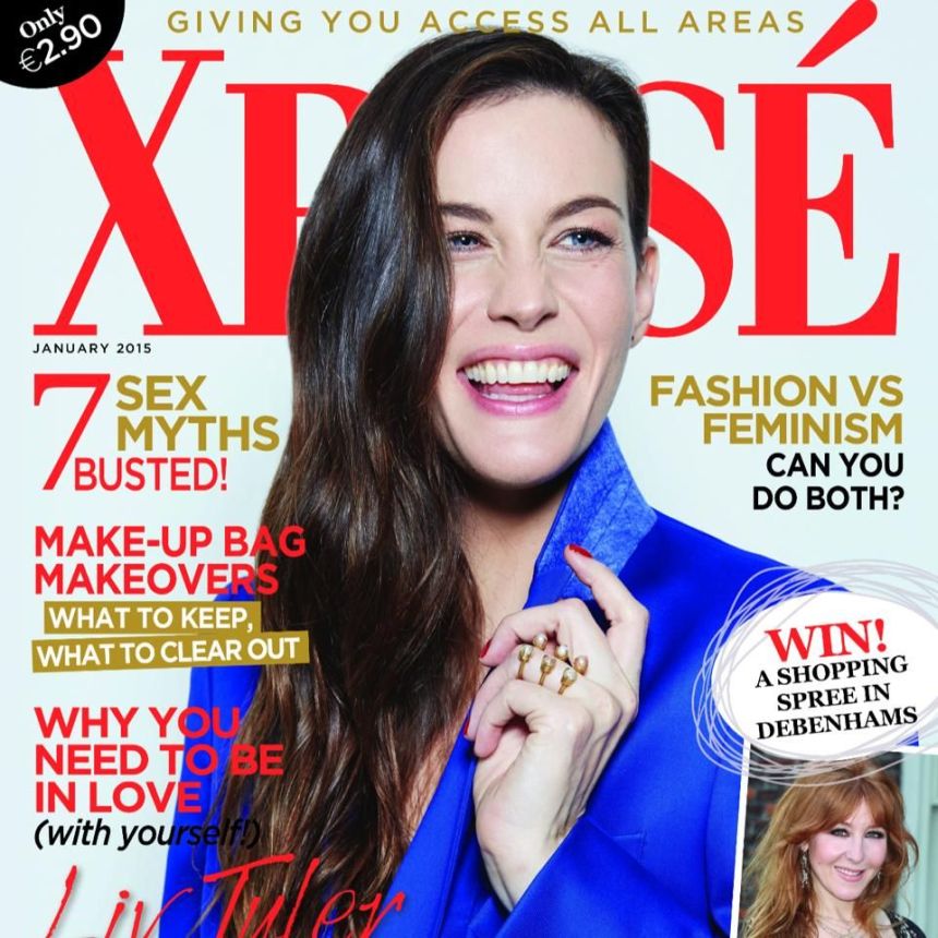XPOSE IRELAND magazine side cover  January 2015