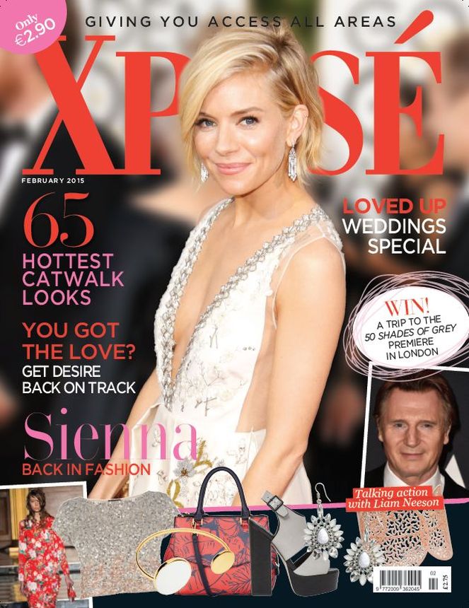 XPOSE IRELAND magazine side cover  February 2015