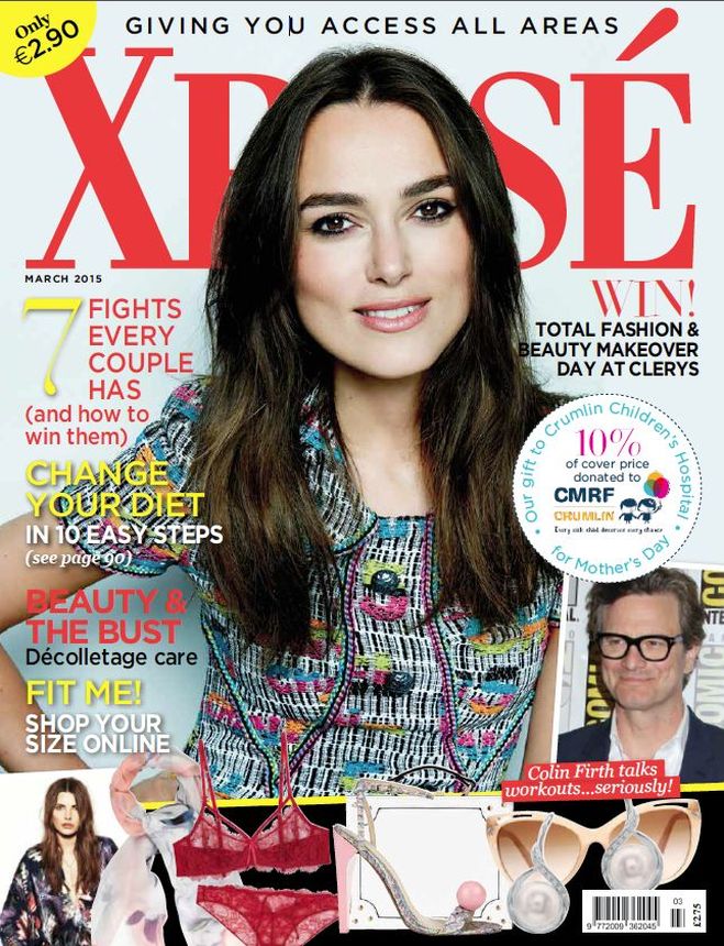 XPOSE IRELAND magazine side cover  March 2015