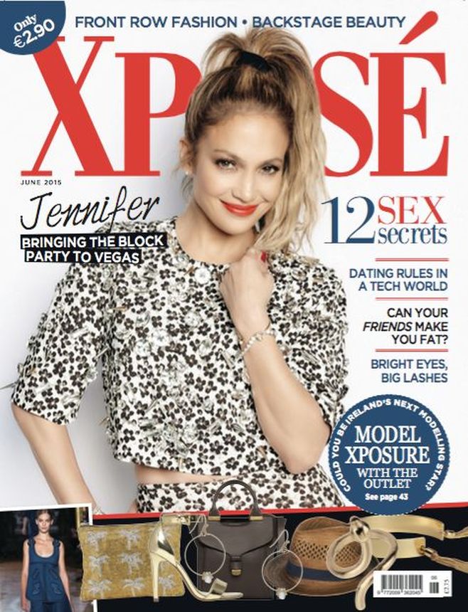 XPOSE IRELAND magazine side cover  June 2015