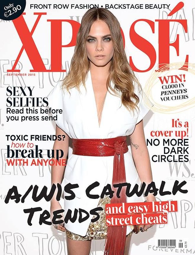 XPOSE IRELAND magazine side cover  September 2015