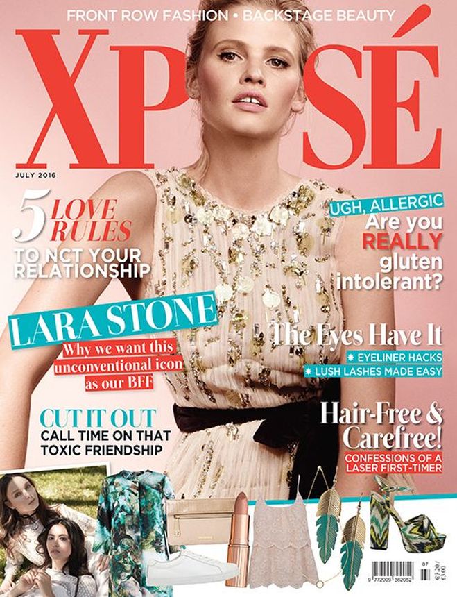 XPOSE IRELAND magazine side cover  July 2016