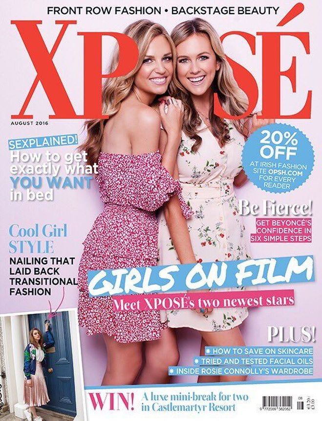 XPOSE IRELAND magazine side cover  August 2016