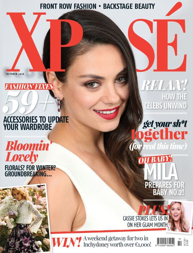 XPOSE IRELAND magazine side cover  October 2016