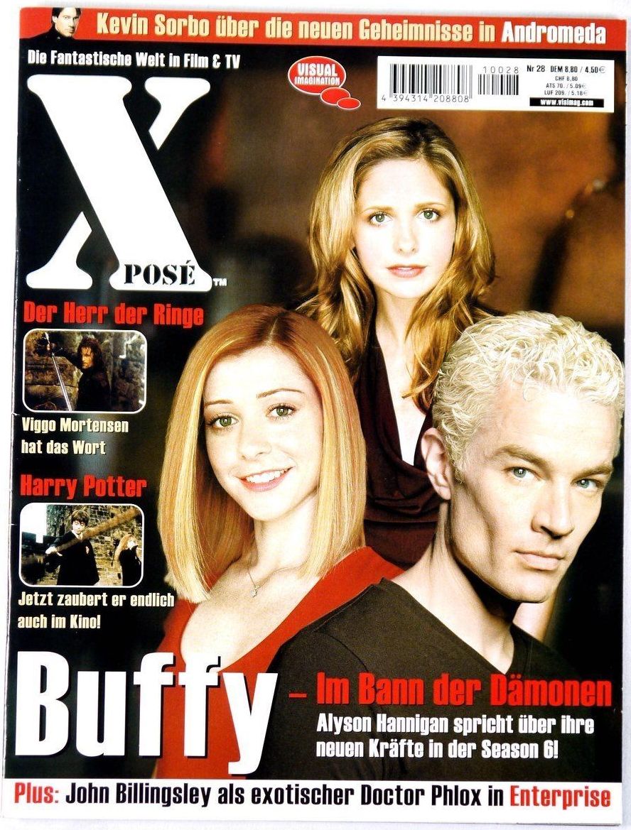 XPOSE (DE) magazine side cover Issue 28  2001