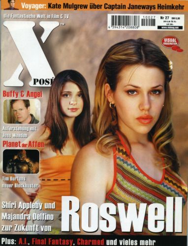 XPOSE (DE) magazine side cover Issue 27 October 2001