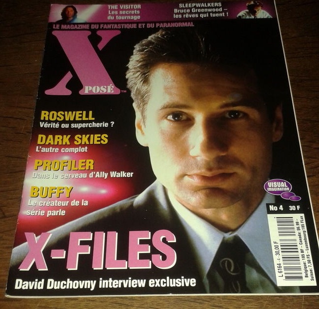 XPOSE (FR) magazine side cover Issue 4 June-July 1998