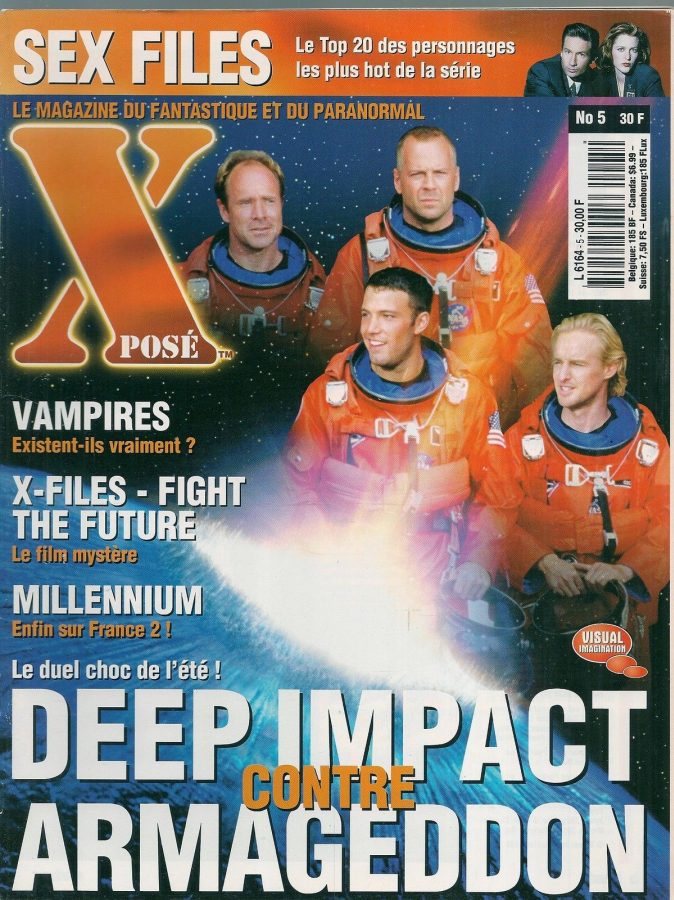 XPOSE (FR) magazine side cover Issue 5 August-September 1998