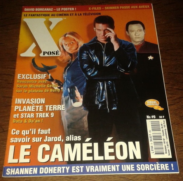 XPOSE (FR) magazine side cover Issue 9 April 1999