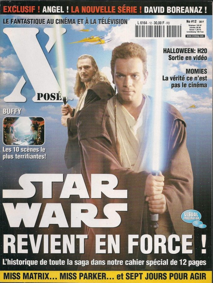 XPOSE (FR) magazine side cover Issue 12 September-October 1999
