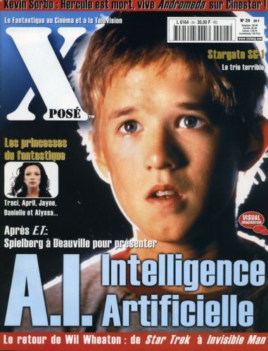 XPOSE (FR) magazine side cover Issue 24 September-October 2001