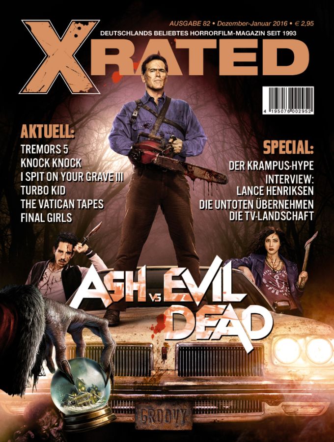 X RATED magazine side cover Issue 82 December 2015