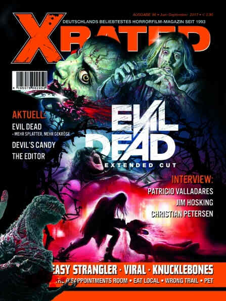 X RATED magazine side cover Issue 90 June/July/August/September 2017