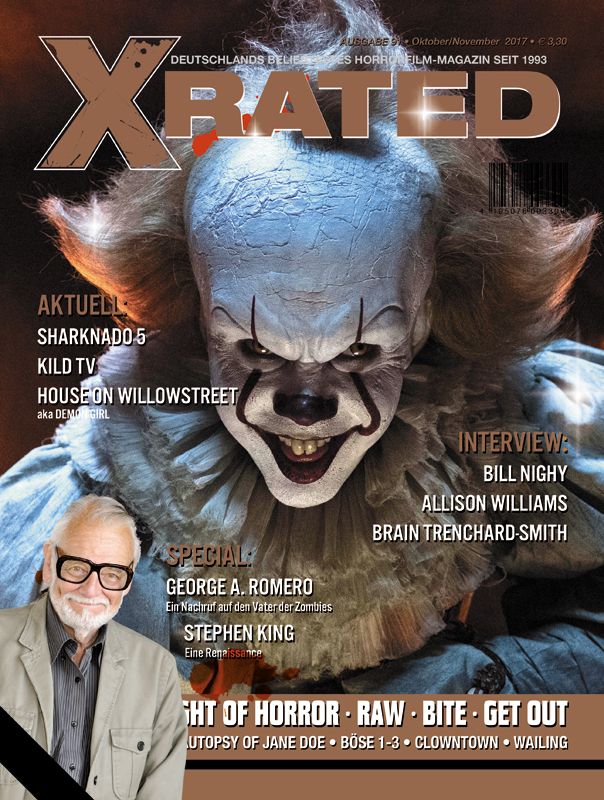 X RATED magazine side cover Issue 91  October/November 2017