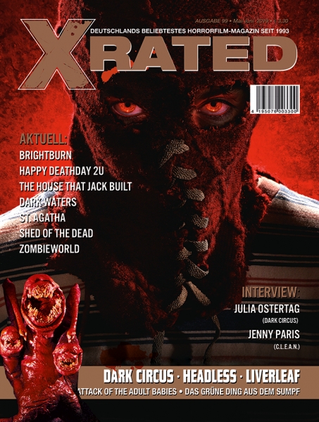 X RATED magazine side cover Issue 99  May/June 2019
