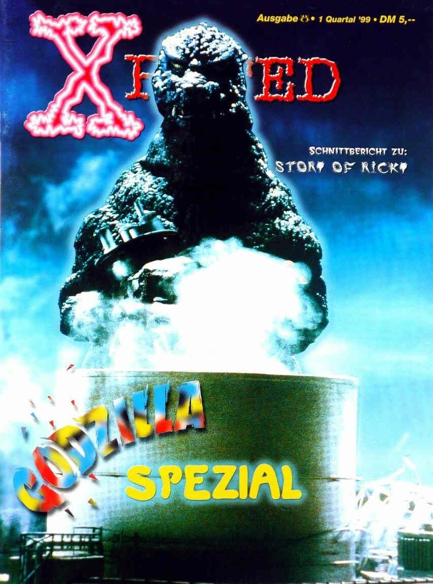 X RATED magazine side cover Issue 8 January 1999