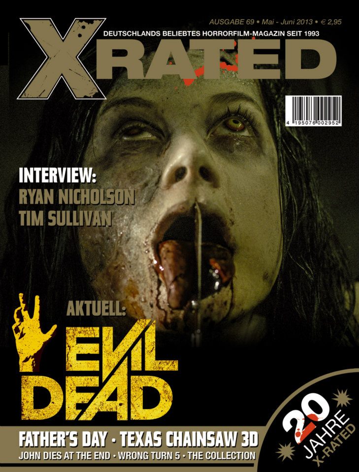 X RATED magazine side cover Issue 69 May/June 2013