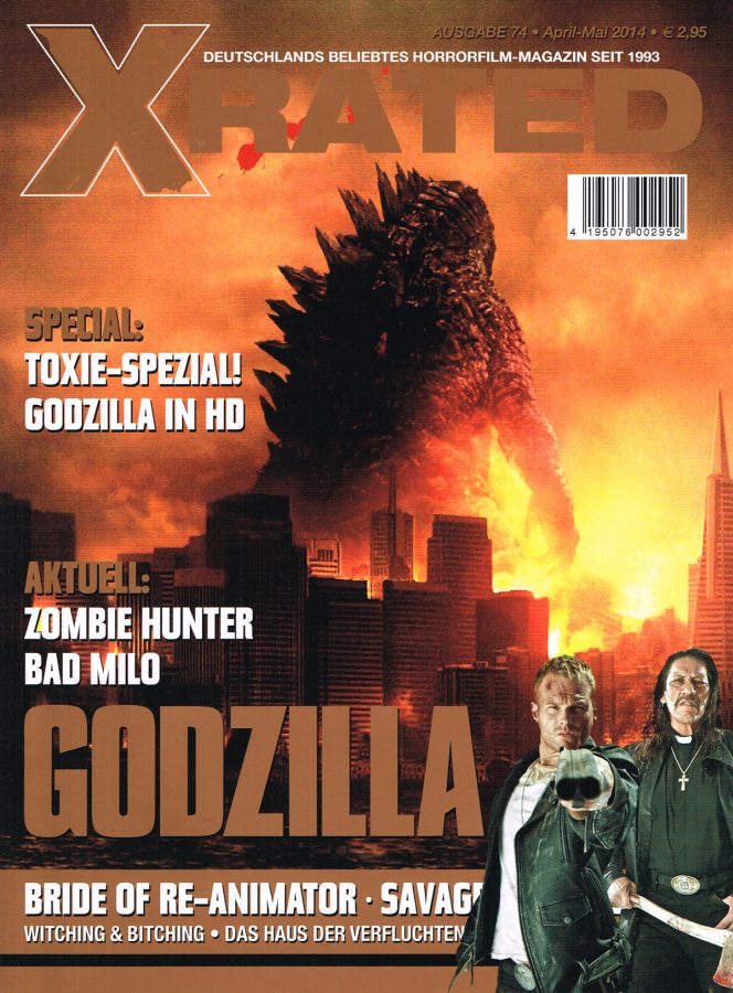 X RATED magazine side cover Issue 74 April/May 2014