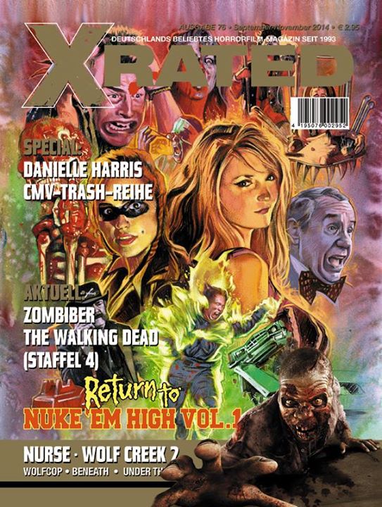 X RATED magazine side cover Issue 76 September/November 2014