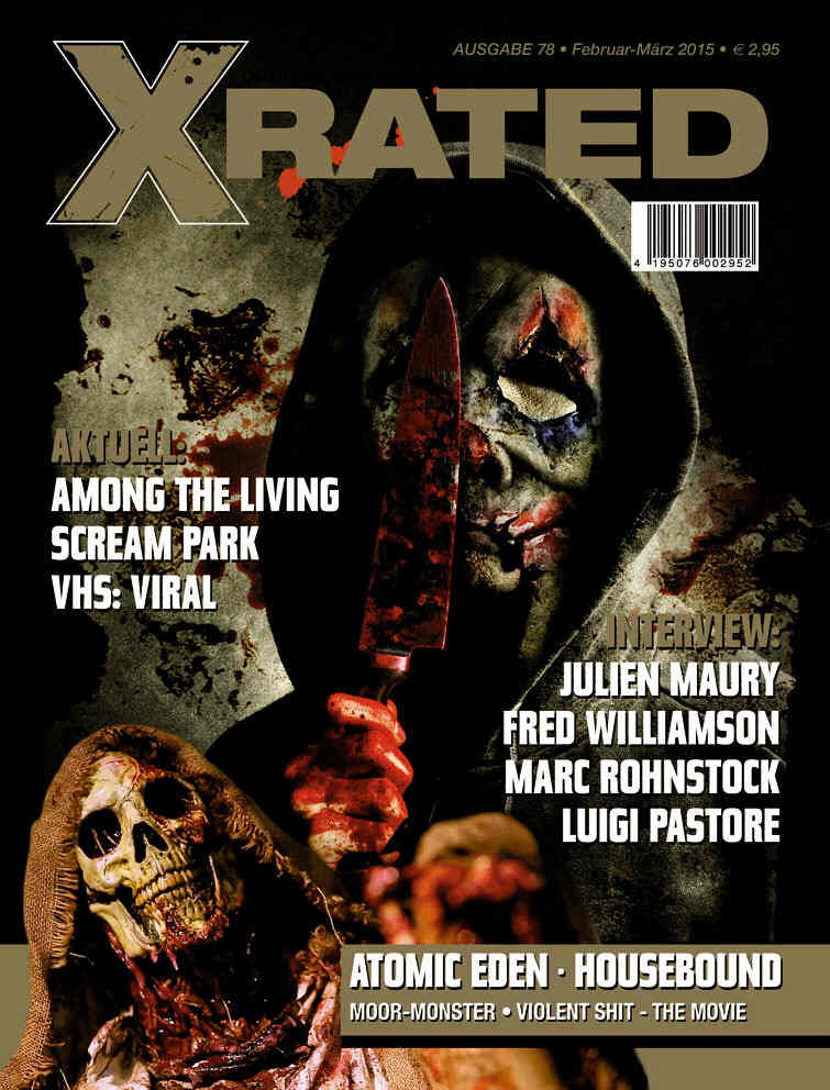 X RATED magazine side cover Issue 78 February/March 2015