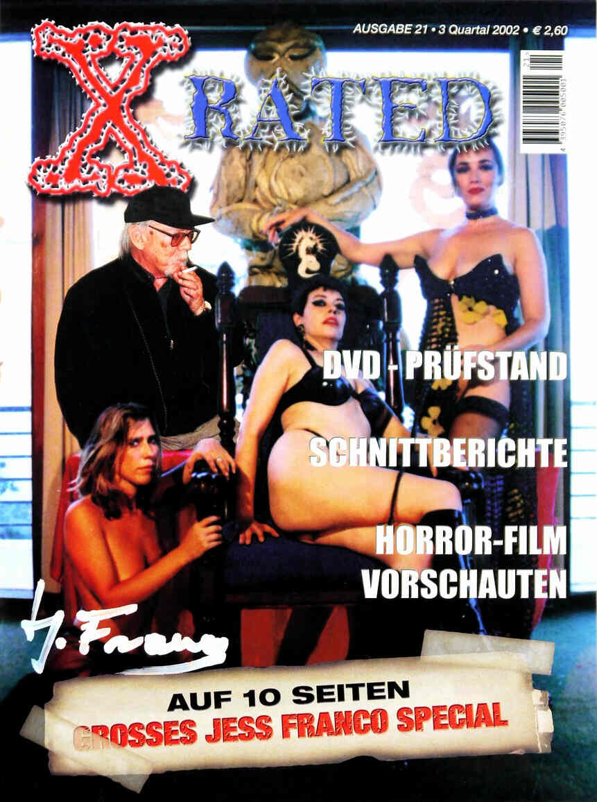 X RATED magazine side cover Issue 21 June 2002